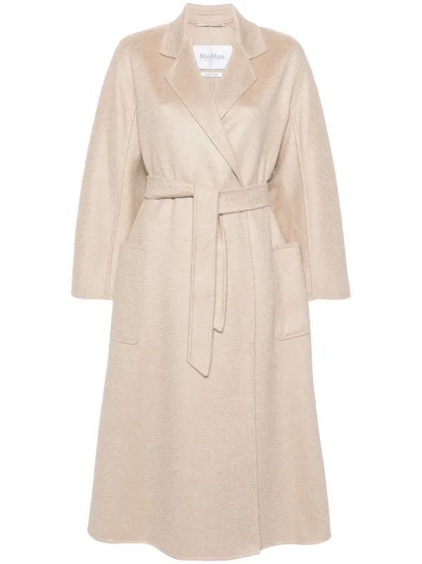 MAX MARA｜COATS (LUDMILLA (21016051 068 / 21016051600 06 Ludmilla cashmere wrap coat in black - Max Mara | Mytheresa
