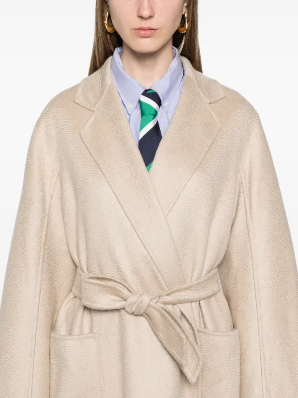 Max Mara Ludmilla Icon Belted Coat | Neutrals | FARFETCH