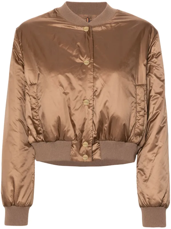 Max Mara　コットンギャバジン ボンバージャケット　　ベージュ Cotton gabardine jacket, beige | 