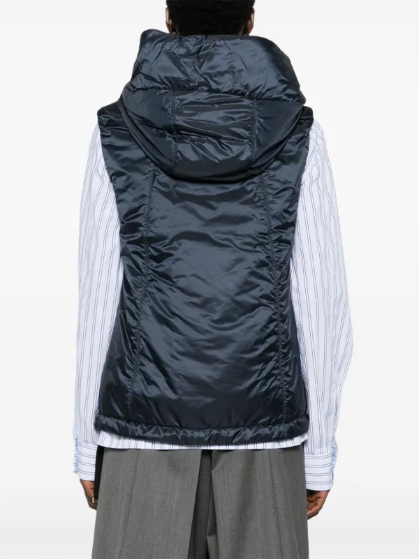 MAX MARA｜VESTS (GREENGO (29296014 008 / 29296014600 008 Padded vest Max Mara The Cube Greengo in camel-colored anti