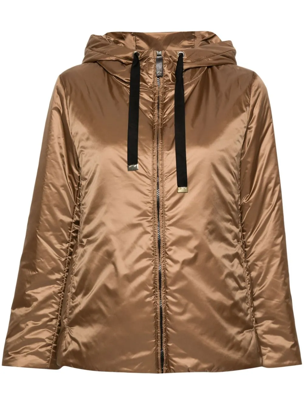 Max Mara The Cube Greenh Padded Jacket In Brown