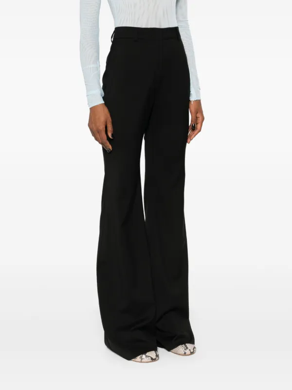 Sportmax Hangar Bootcut Tailored Trousers | Black | FARFETCH
