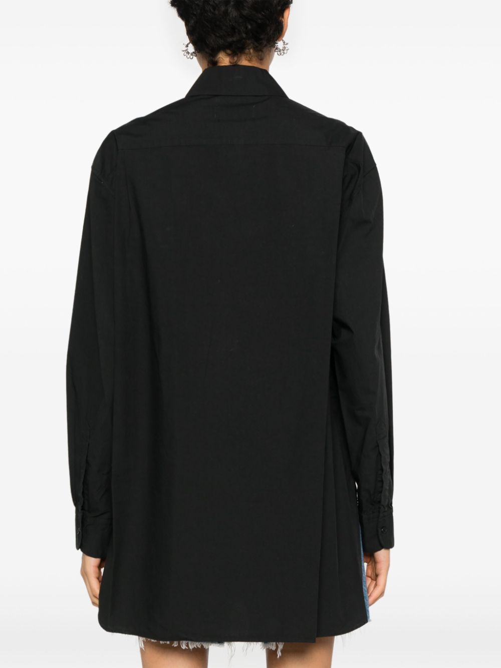 Shop Nili Lotan Yorke Shirt In Black