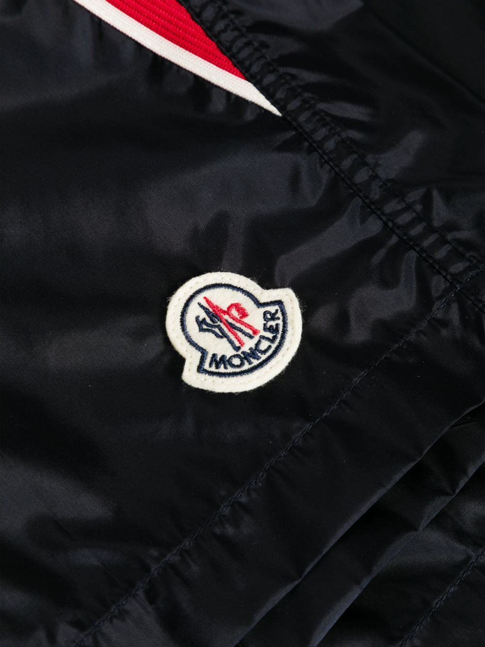 MONCLER LOGO-PATCH SWIM SHORTS 