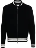Moncler padded wool cardigan - Blue