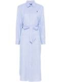 Polo Ralph Lauren shirt maxi dress - Blue