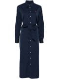 Polo Ralph Lauren belted midi shirt dress - Blue