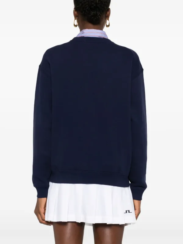 【送料&関税込】Polo Ralph Lauren Polo Pony Embroidered Crew Polo Ralph Lauren Polo Pony-embroidered Sweater | Blue