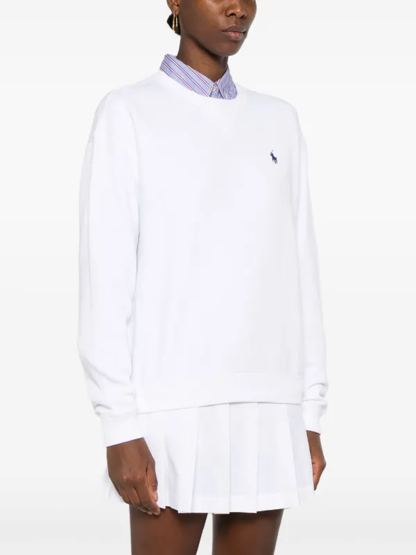 【送料&関税込】Polo Ralph Lauren Polo Pony Embroidered Crew Polo Ralph Lauren Polo Pony-embroidered Knitted Jumper