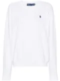 Polo Ralph Lauren Polo Pony-embroidered sweater - White