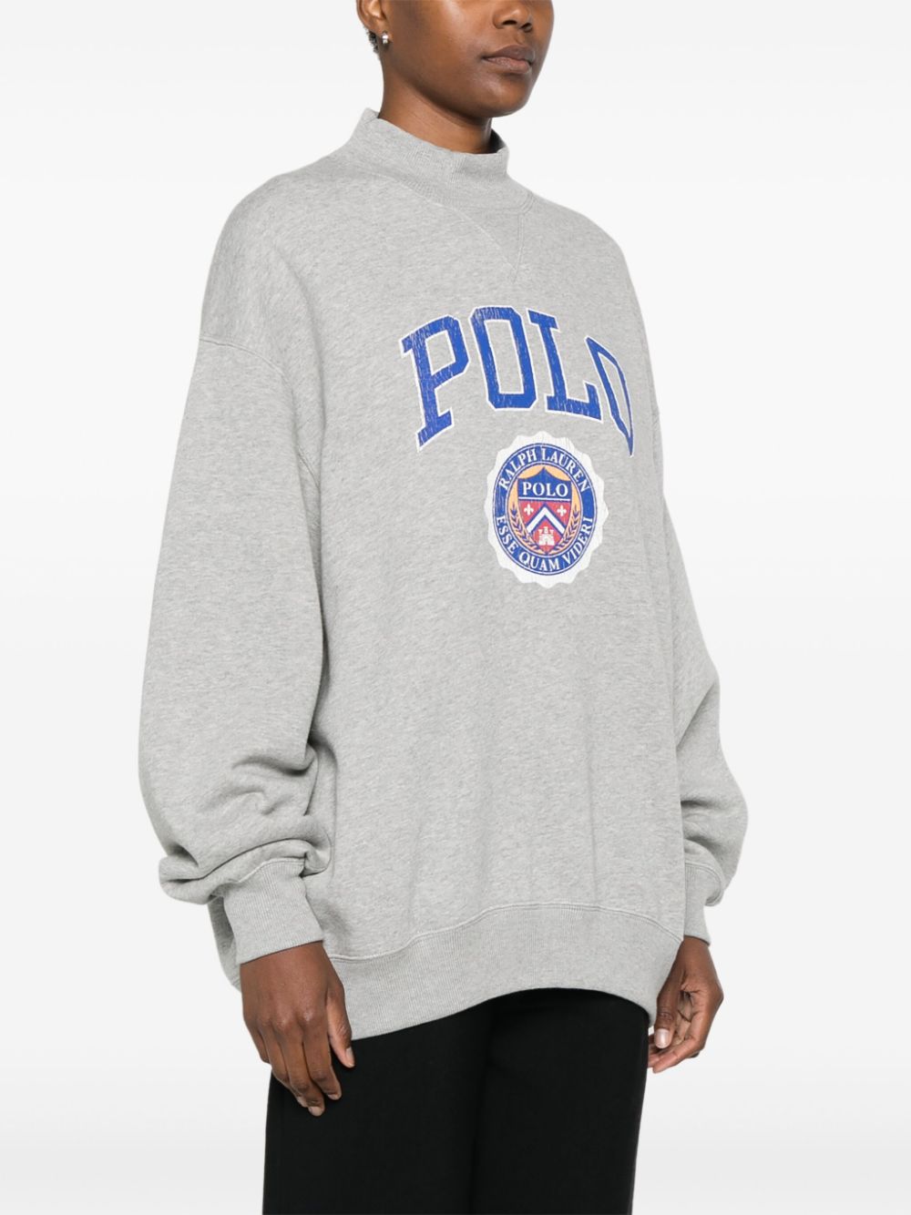 Polo Ralph Lauren distressed-logo sweatshirt Women