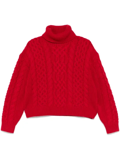 Polo Ralph Lauren pull en maille torsadée