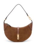 Polo Ralph Lauren mini Polo ID suede shoulder bag - Brown