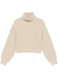 Polo Ralph Lauren Aran-Knit wool sweater - Neutrals