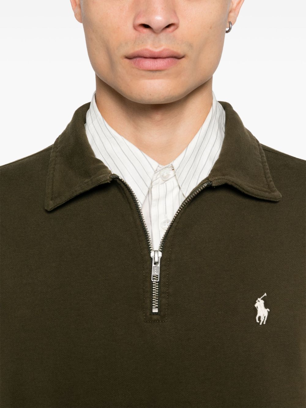 Polo Ralph Lauren fleece zip-up sweatshirt Men