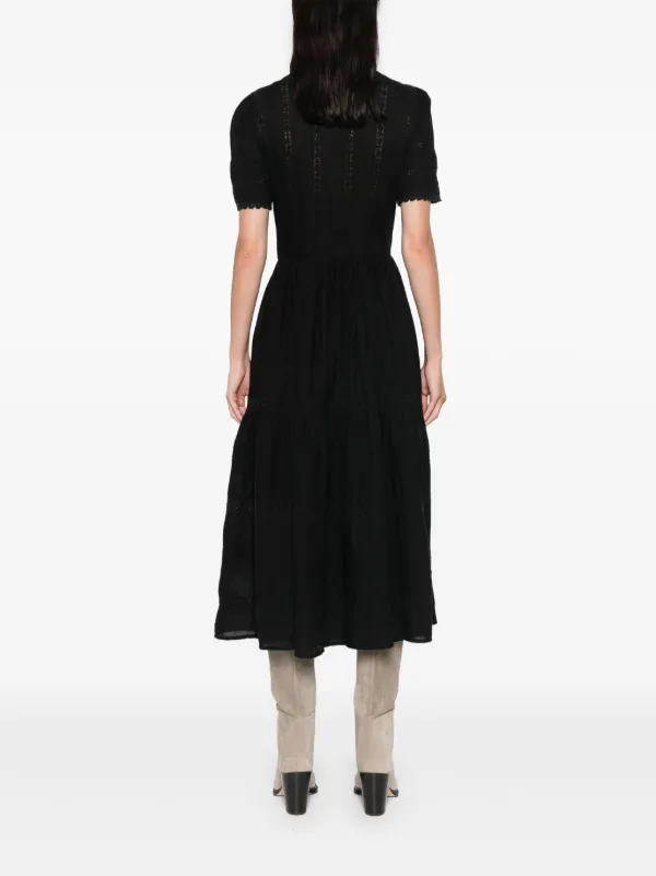 Ralph Lauren deals black midi lace dress