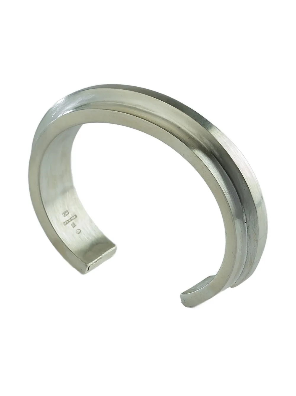 Parts Of Four Sterling Silver Reduced Crescent Cuff Bracelet In Silver
