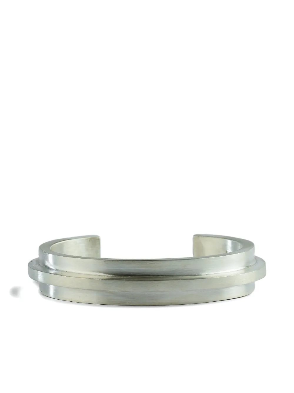 Parts Of Four Sterling Silver Reduced Crescent Cuff Bracelet In Silver