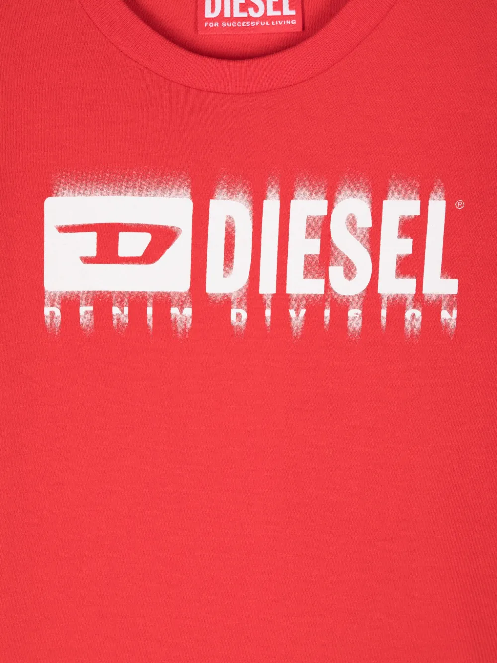 Diesel Kids Tideorl6ls T-shirt Rood