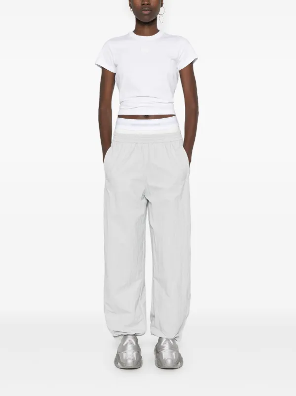 Alexander Wang logo-print Cotton T-shirt | White | FARFETCH ZA
