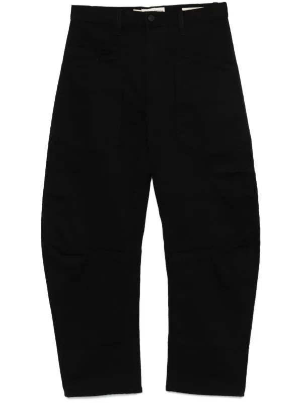 【送料&関税込】SportMax Black Cotton Nilly Jeans Nili Lotan Shon Jeans | Black | FARFETCH