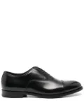 Doucal's leather oxford shoes - Black