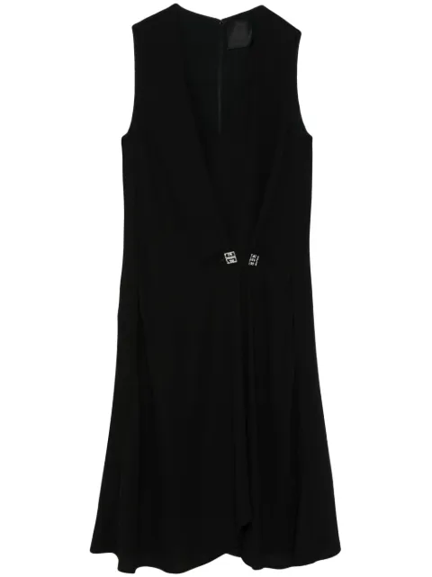 Givenchy 4G-motif crepe midi dress