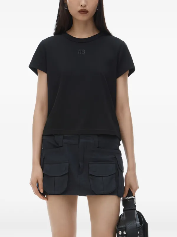 Alexander Wang ロゴ Tシャツ | ブラック | FARFETCH JP