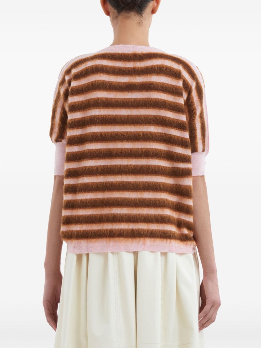 Affordable Marni striped brushed wool jumper Women