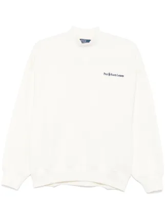 Polo Ralph Lauren モックネック スウェットシャツ | ホワイト
