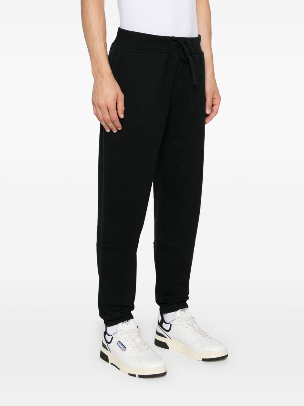 Shop Polo Ralph Lauren Logo-print Track Pants In Black