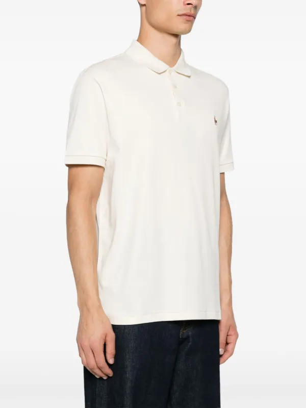 Polo Ralph Lauren Soft Cotton Polo Shirt | White | FARFETCH JO