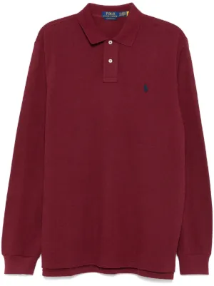 Palace x Ralph Lauren Pieced Rugby Shirt | Red | FARFETCH