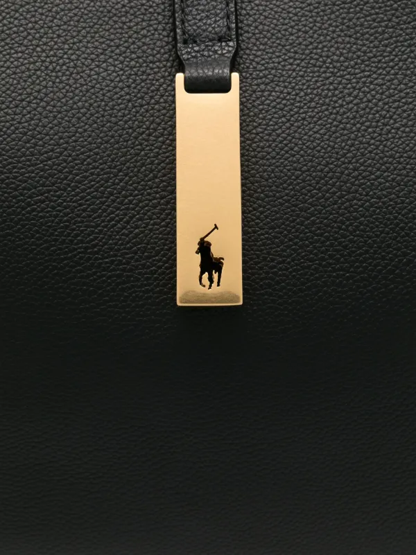 ろこ✨ポロバイラルフローレン Polo ID ハーフムーン ハンドバッグ