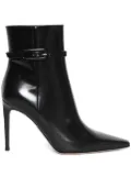 Gianvito Rossi Tokio 95mm leather ankle boots - Black