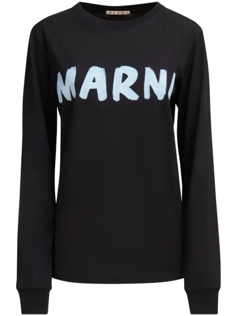 Marni logo print T-shirt