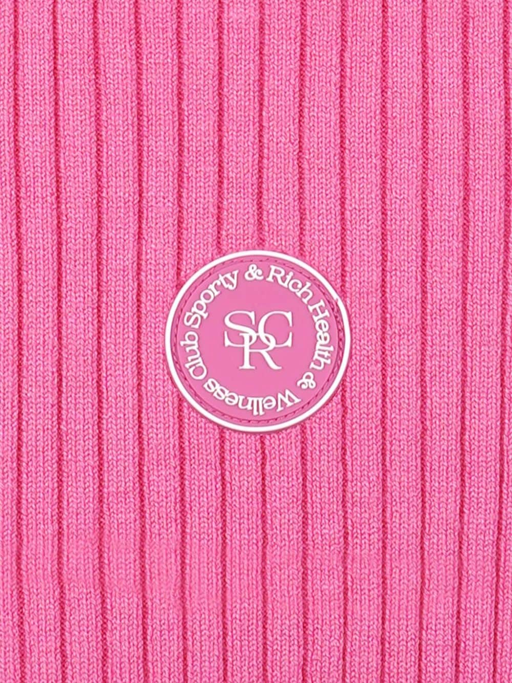 Shop Sporty And Rich Srhwc Ribbed Tank Top In Pink