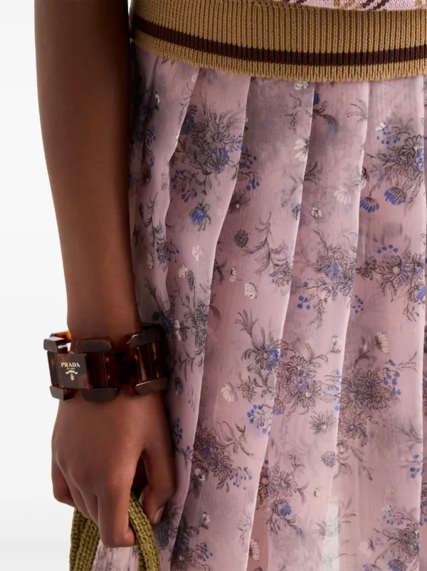 スカート Prada Peony Printed Skirt Peony Print Midi Skirt - Prada - Women | WE IN STYLE