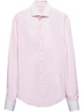 Prada buttoned cotton shirt - Pink