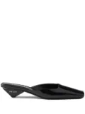 Prada 35mm patent leather mules - Black