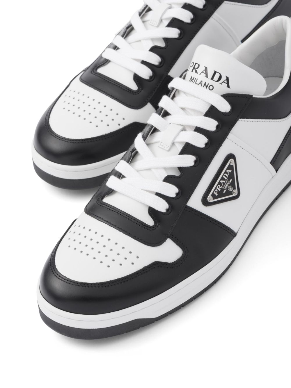 Prada Downtown low-top sneakers Wit