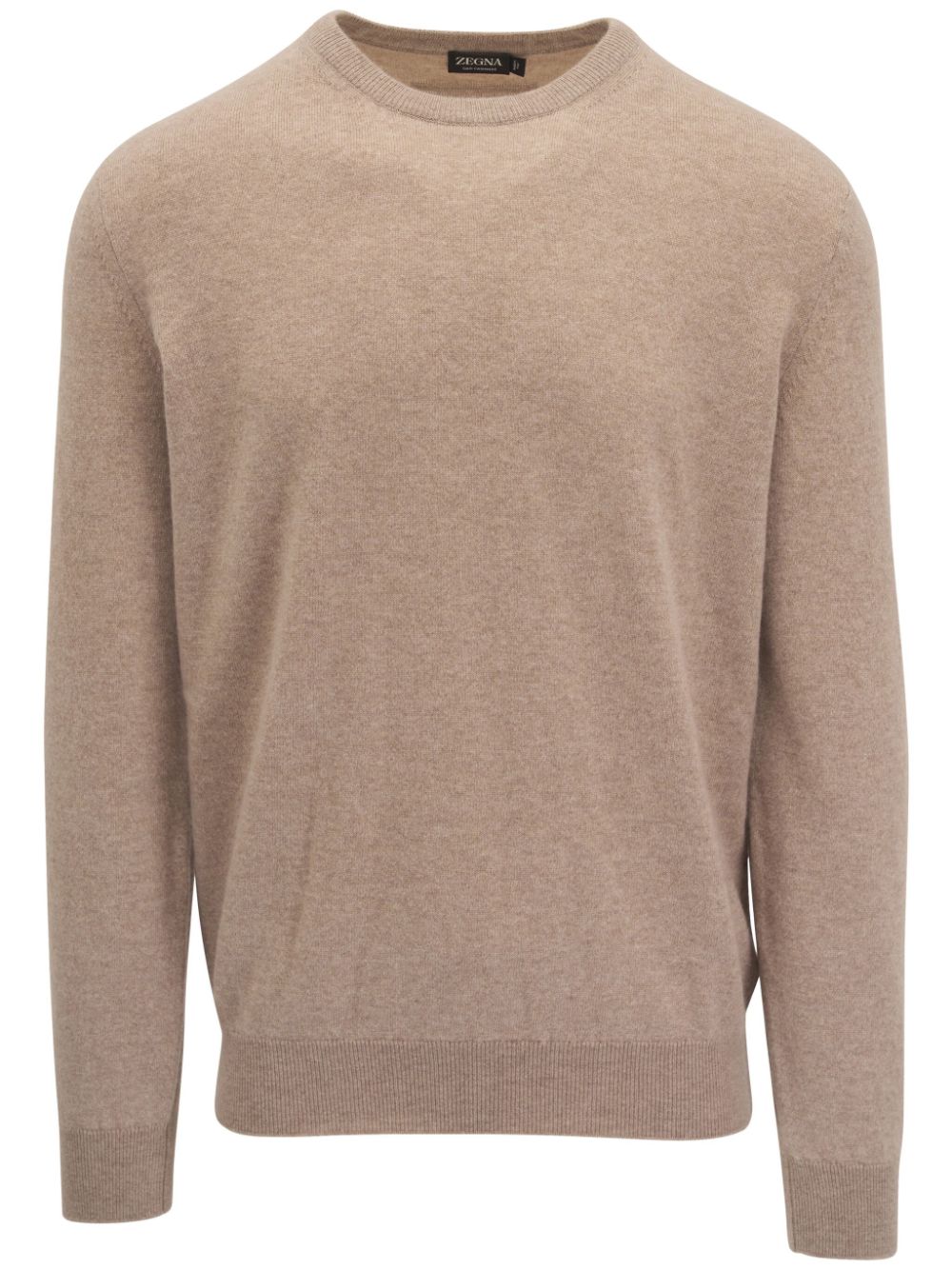 Shop Zegna Cashmere Jumper In 中性色