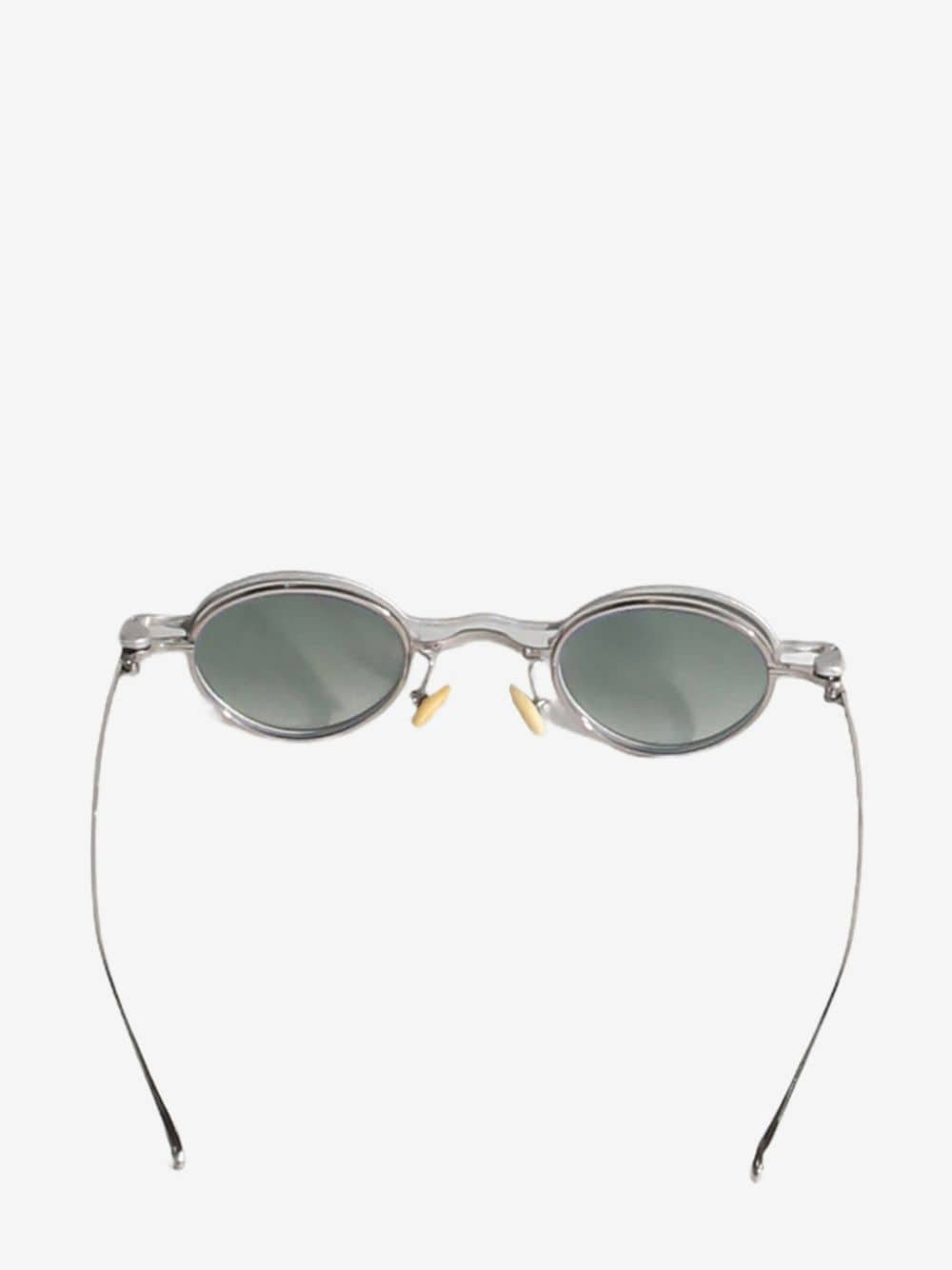 Shop Rigards Oval-frame Sunglasses In Silver