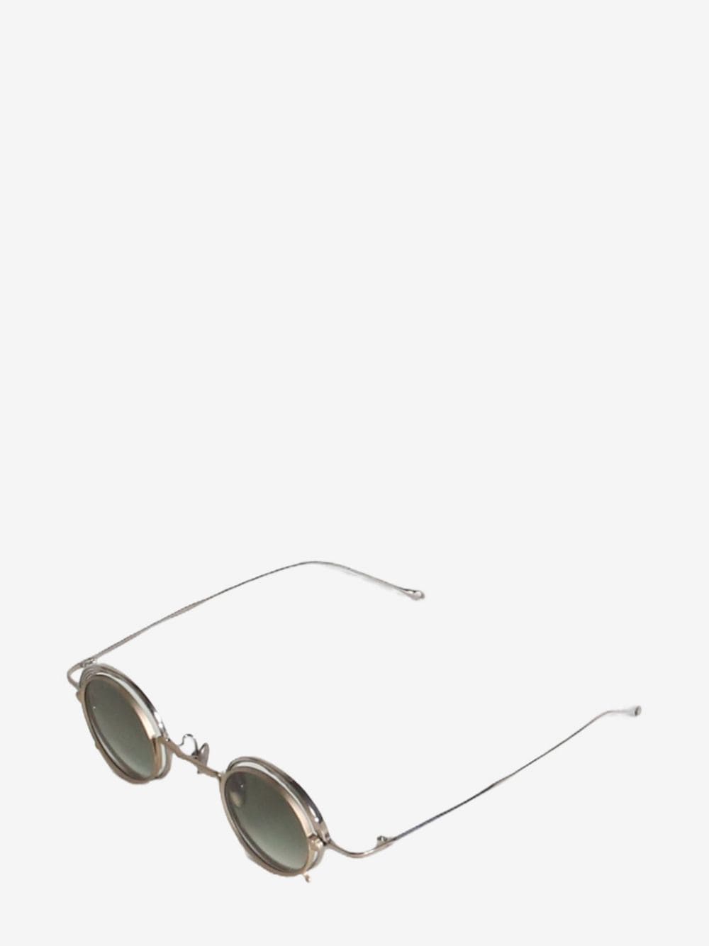 Shop Rigards Round-frame Sunglasses In Silver