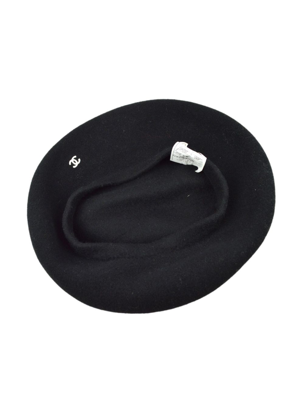 CHANEL 1998 CC wool beret Women