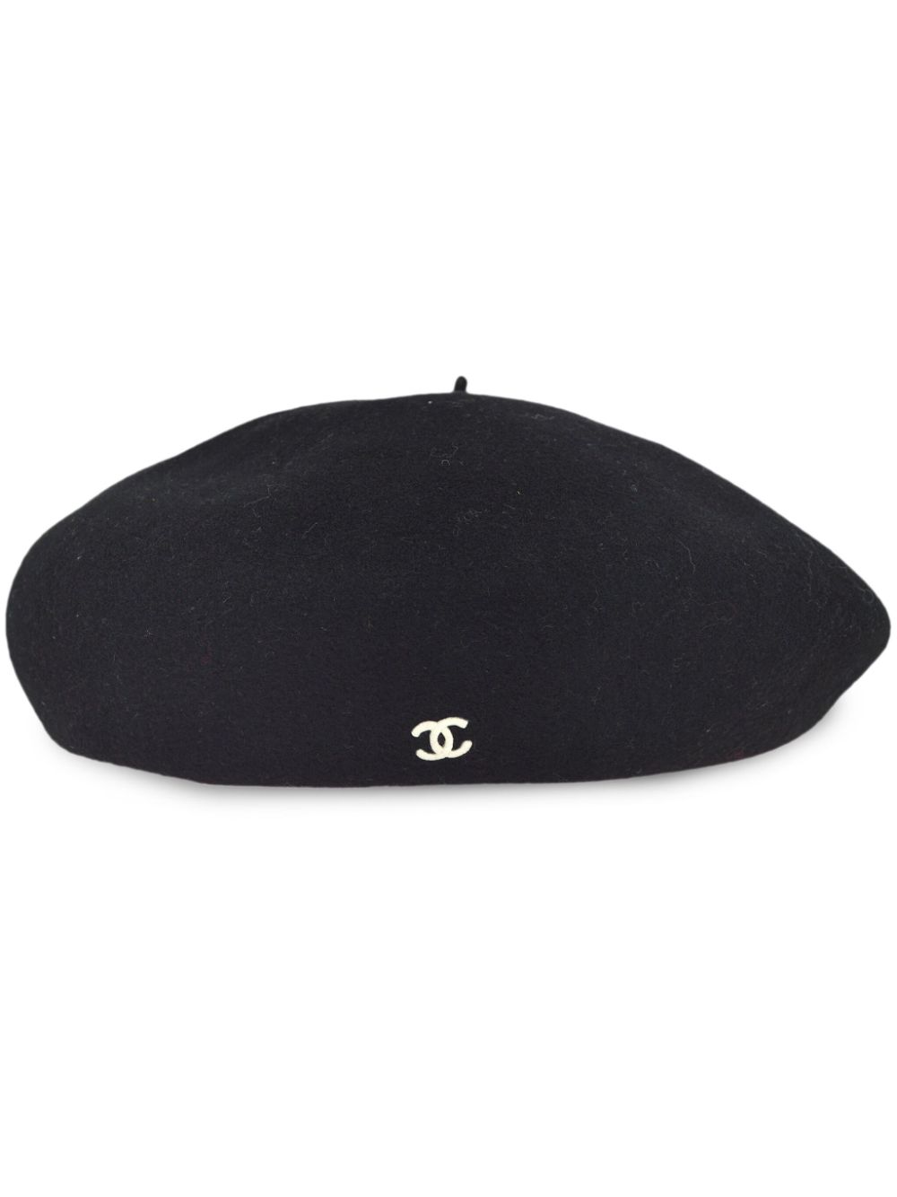 CHANEL 1998 CC wool beret Women