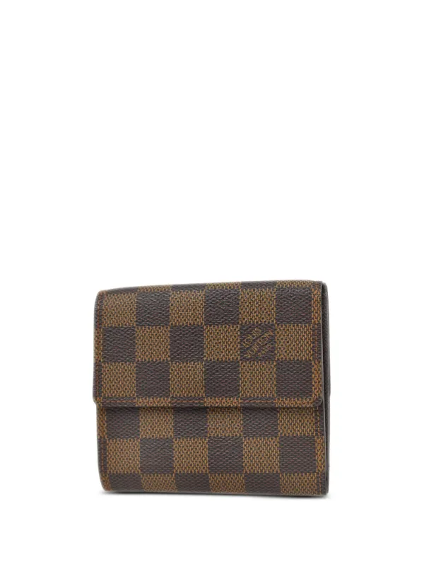 Louis Vuitton Pre-Owned 2006 Elise bi-fold Wallet Brown FARFETCH