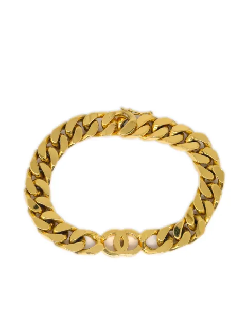 CHANEL Pre-Owned 1990-2000s CC chain bracelet