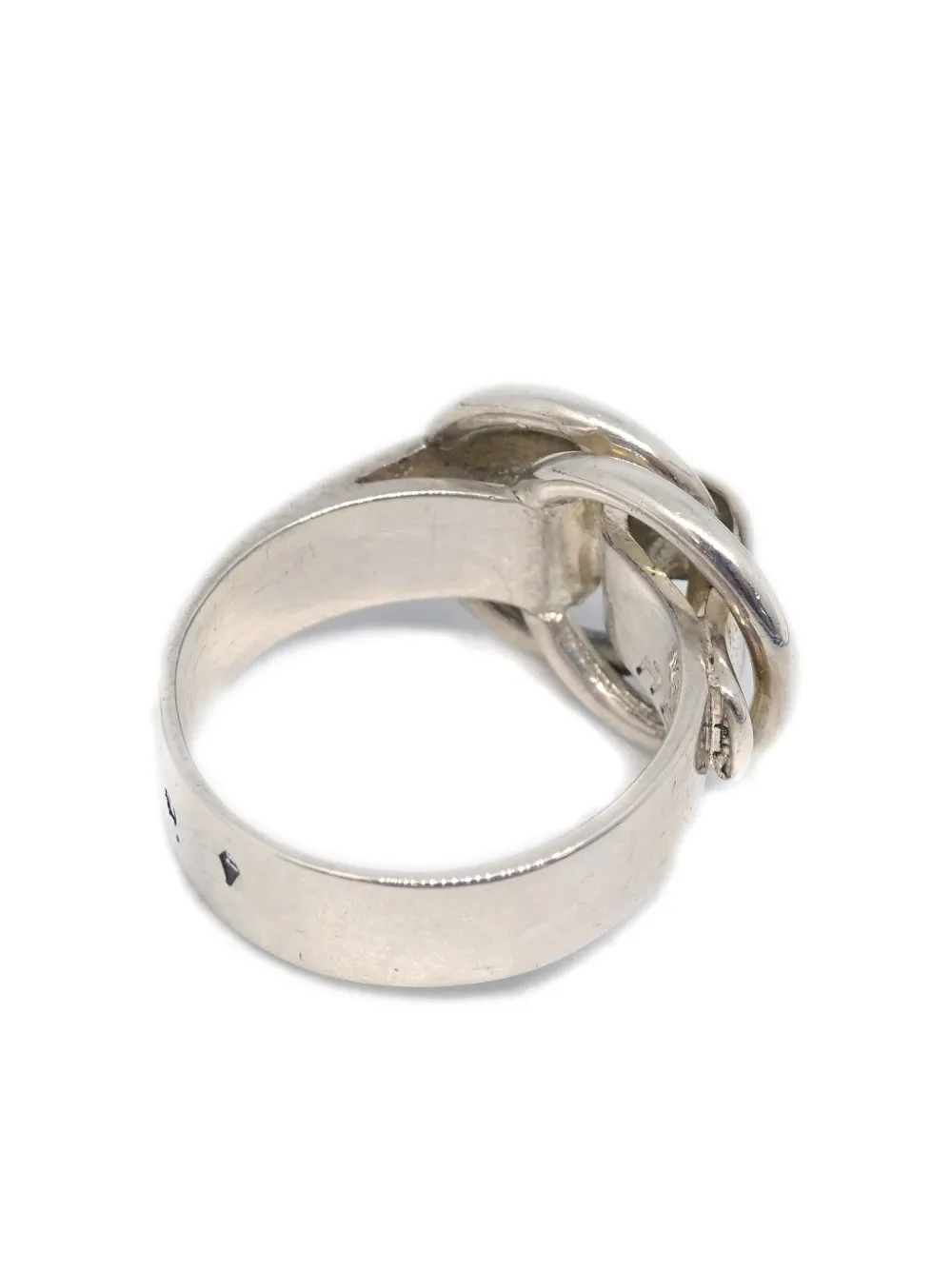 Hermès Pre-Owned anillo pulido en plata de ley 1990-2000 | Image 2