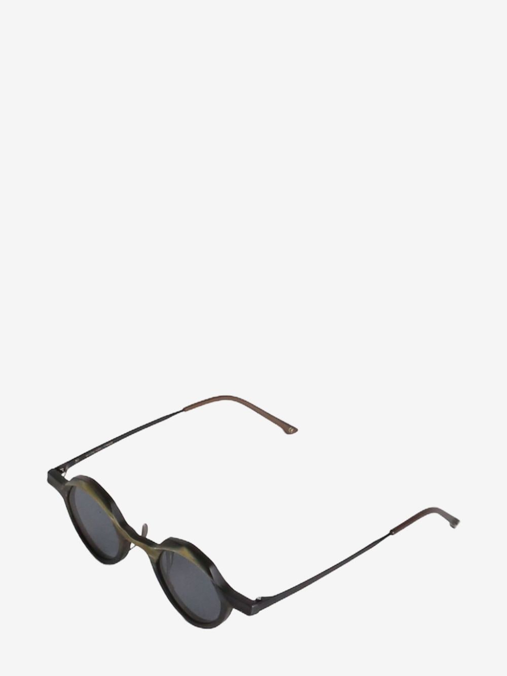 Rigards round-frame sunglasses - Zwart